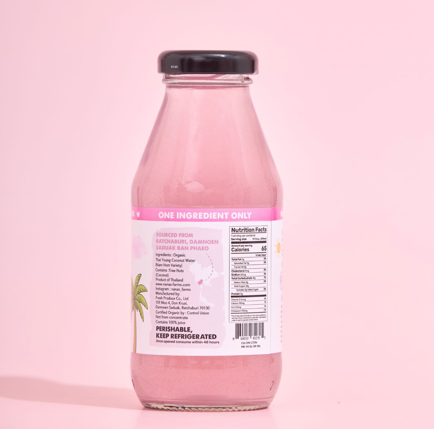 ORGANIC COCONUT WATER 10oz